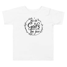 Load image into Gallery viewer, All of God&#39;s Grace in One Tiny Face Toddler Tee
