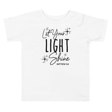 Load image into Gallery viewer, Let Your Light Shine Toddler Tee
