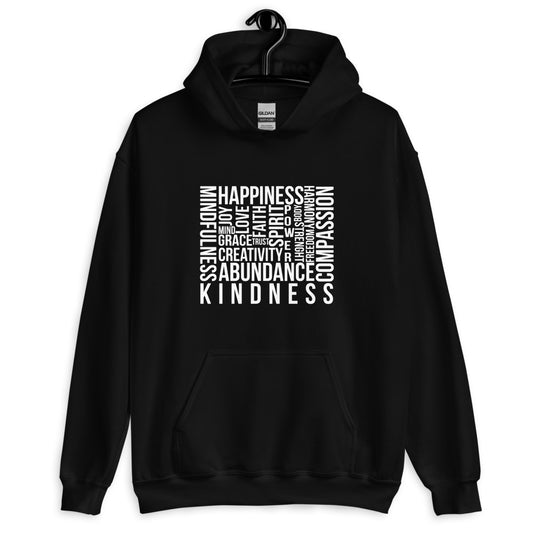 Kindness Square Unisex Hoodie