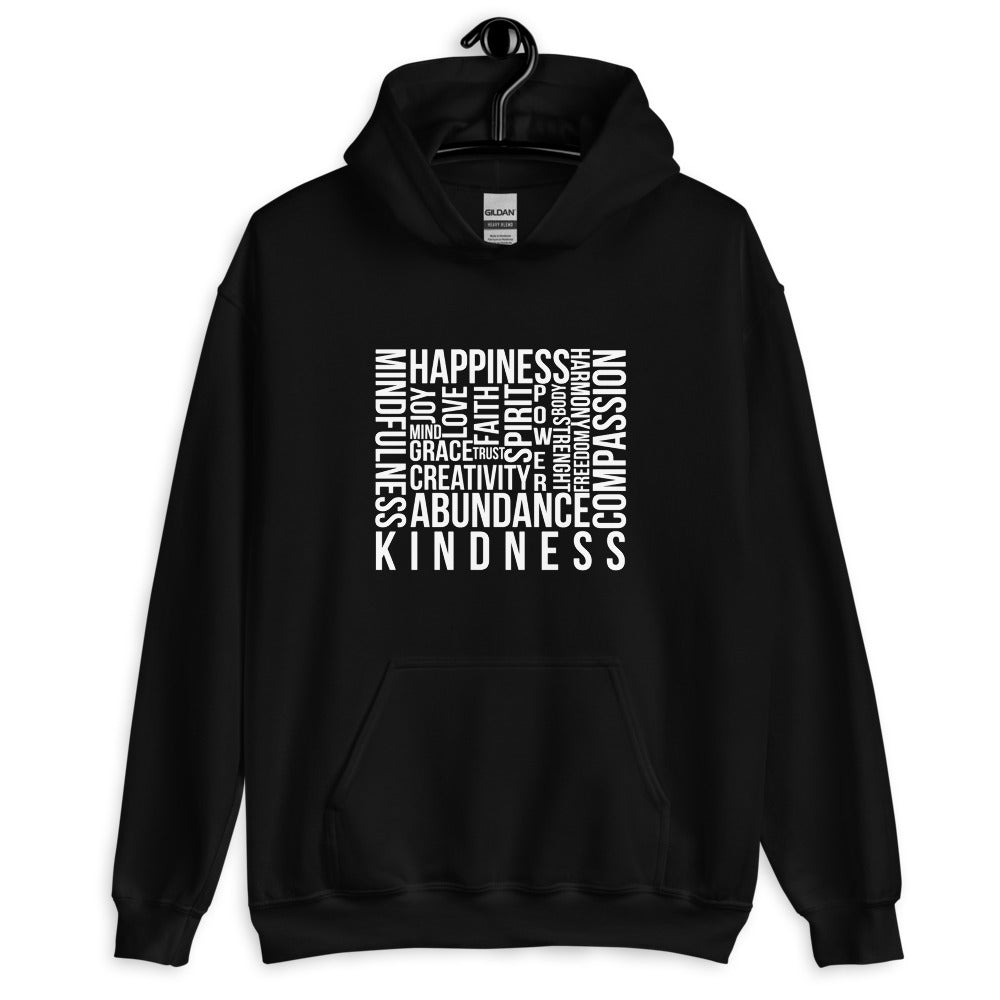 Kindness Square Unisex Hoodie