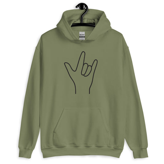 I Love You Unisex Hoodie