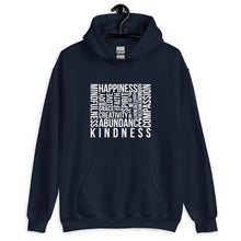 Load image into Gallery viewer, Kindness Square Unisex Hoodie
