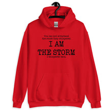 Load image into Gallery viewer, I Am The Storm Unisex Hoodie
