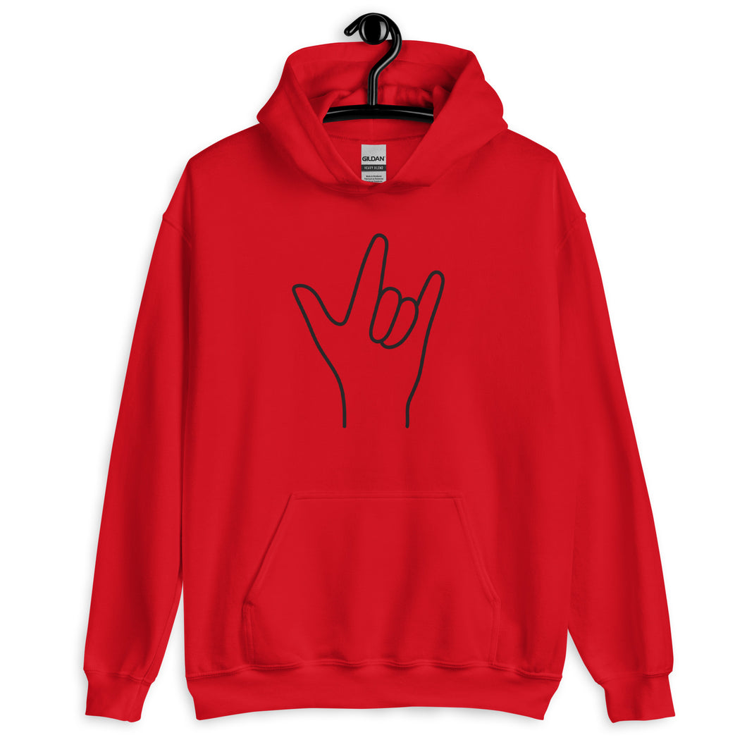 I Love You Unisex Hoodie