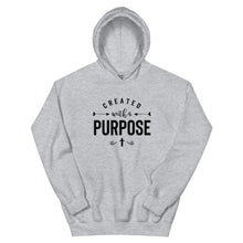 Load image into Gallery viewer, Created With A Purpose Unisex Hoodie
