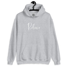 Load image into Gallery viewer, Believe Unisex Hoodie
