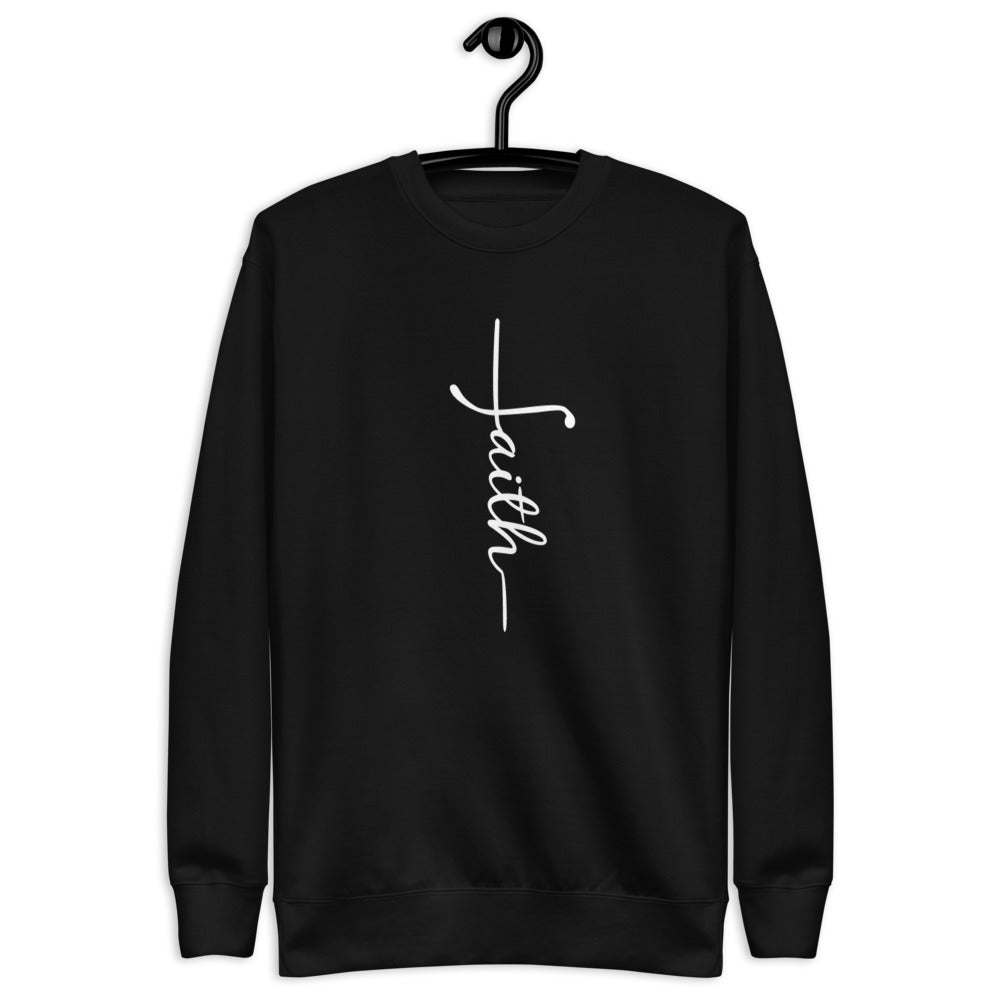 Faith Unisex Premium Crewneck Sweatshirt