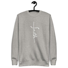 Load image into Gallery viewer, Faith Unisex Premium Crewneck Sweatshirt
