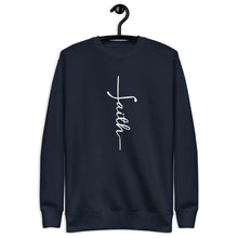 Load image into Gallery viewer, Faith Unisex Premium Crewneck Sweatshirt
