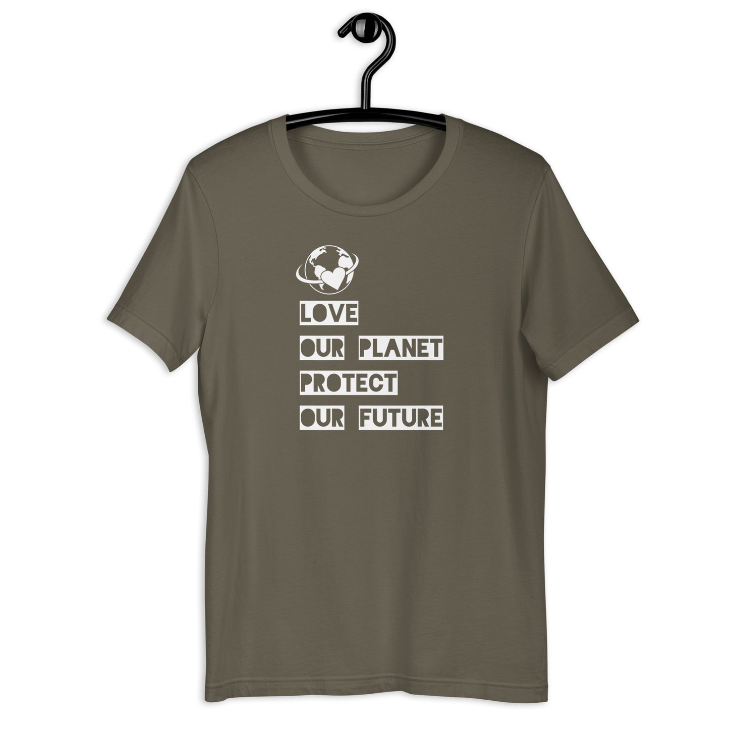 Love Our Planet Protect Our Future Unisex Tee