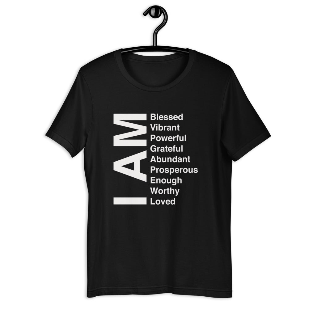 I Am Short Sleeve Unisex Tee