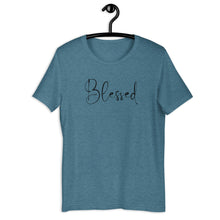 Load image into Gallery viewer, Blessed Short Sleeve Unisex Tee
