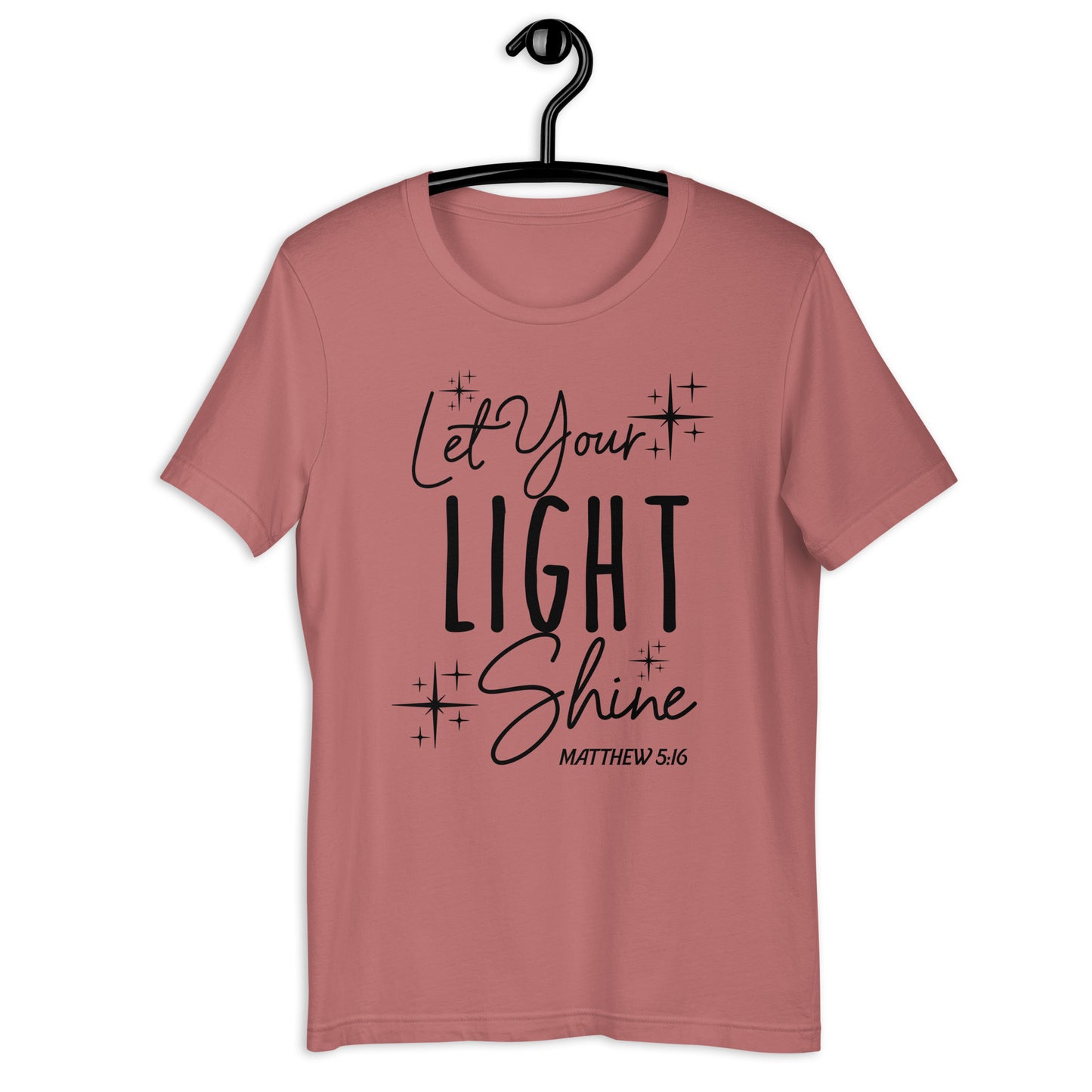 Let Your Light Shine Unisex Tee
