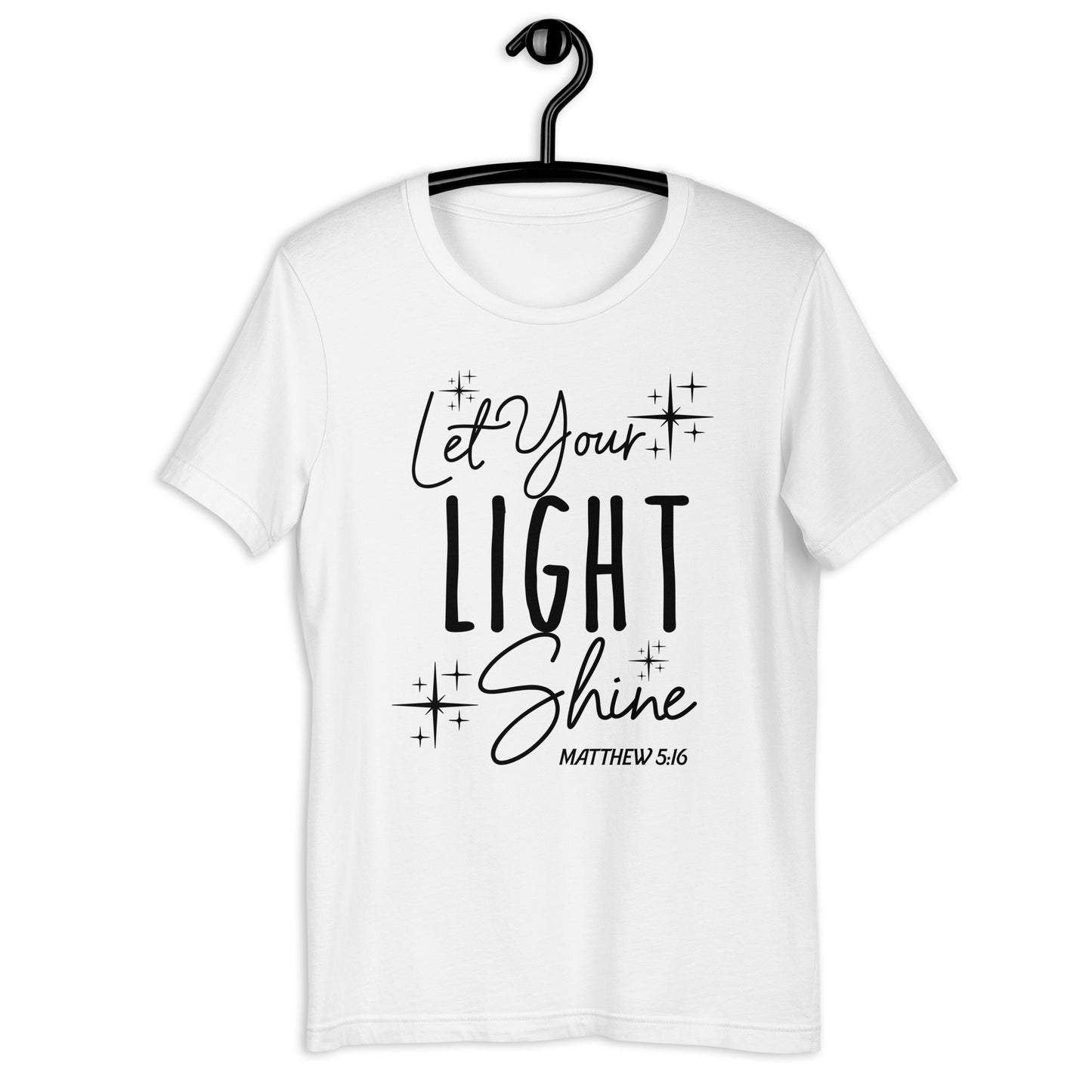 Let Your Light Shine Unisex Tee