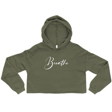 Load image into Gallery viewer, Breathe Cropped Hoodie
