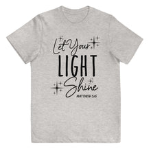 Load image into Gallery viewer, Let Your Light Shine Youth Tee
