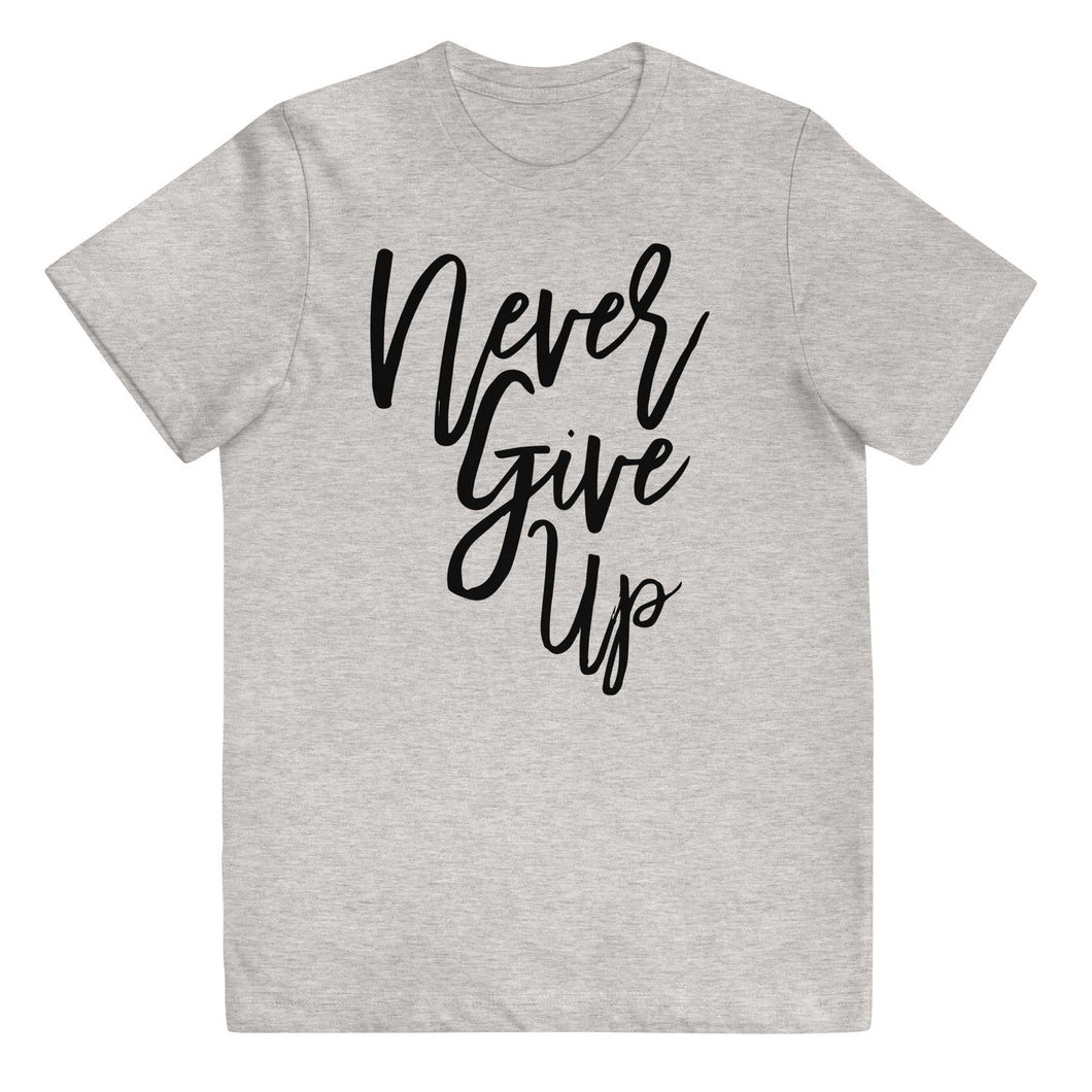 Never Give Up Youth Tee