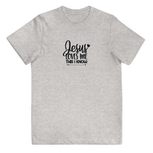 Load image into Gallery viewer, Jesus Loves Me This I Know Youth Tee
