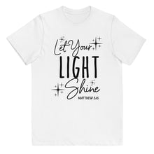 Load image into Gallery viewer, Let Your Light Shine Youth Tee
