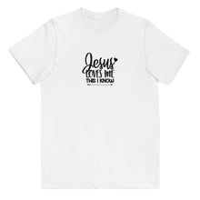 Load image into Gallery viewer, Jesus Loves Me This I Know Youth Tee
